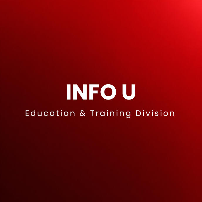 INFO U Education and Training Division